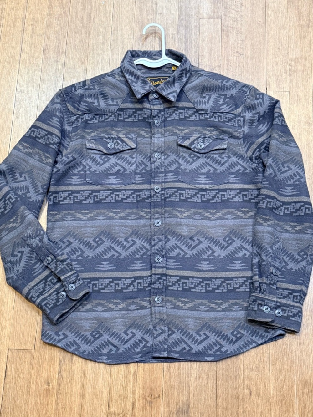 Howler Brothers - Beautiful Sheridan Flannel Shirt - size MEDIUM (EUC)